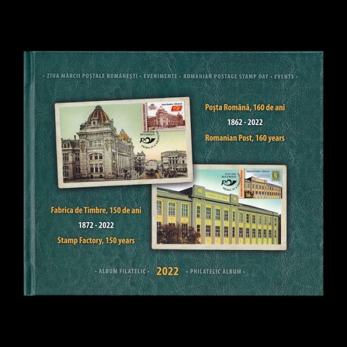 Album filatelic Ziua mărcii poștale rom&acirc;nești