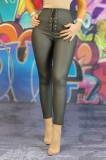 A814-1 Colanti caldurosi casual cu talie inalta din vinil mat, M, M/L, S, S/M