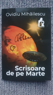 CD Ovidiu Mihailescu, Scrisoare de pe Marte, cu autograf foto