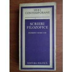 Herbert Marcuse - Scrieri filozofice