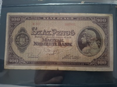 100 pengo 1945 foto