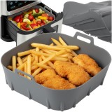 Insert din silicon pentru friteuza cu aer Ruhhy 20x20 cm, gri