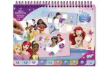 Set creativ cu abtibilduri, lipeste pe numere, Disney Princess, Totum