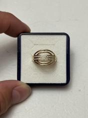 INEL AUR 14K + Cristale Zirconia - Deosebit - 2.4g - 390lei/gr. !