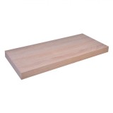 Raft de Perete, Model MDF, Sistem de Montare Ascuns, 60x23.5x3.8 cm, Culoare Naturala, Oem
