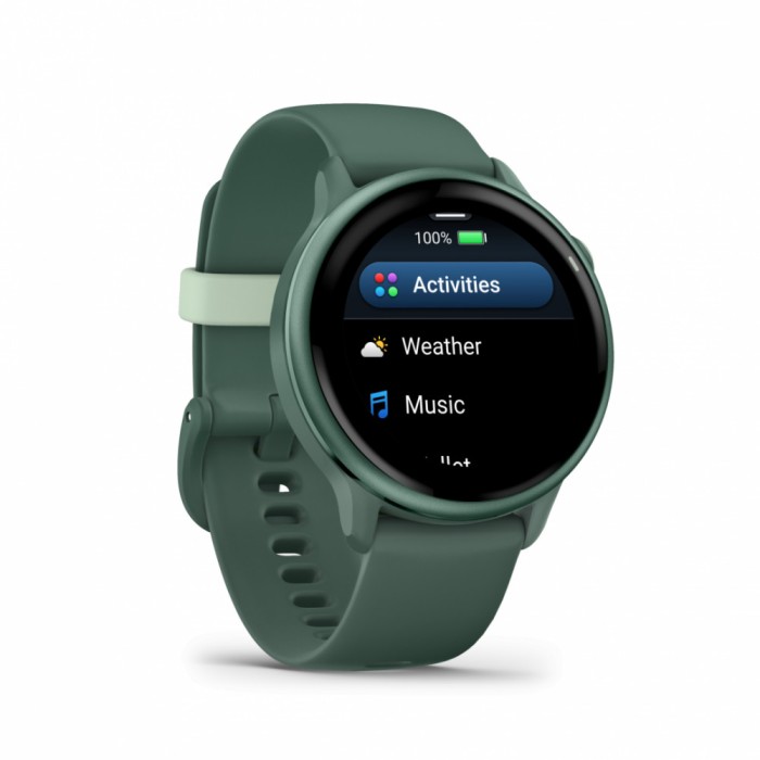 Ceas Garmin v&iacute;voactive 6 display AMOLED, dimensiune afisaj 30.4 mm,