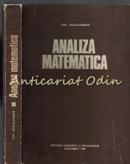 Analiza Matematica - Ion Colojoara foto