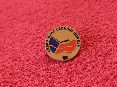 Insigna - Federatia de Hochei din CEHIA foto