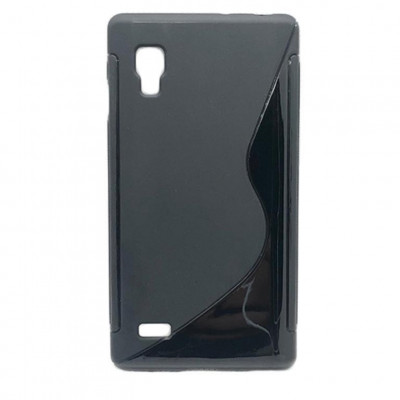 Husa telefon Silicon LG Optimus L9 P760 s-line Black foto