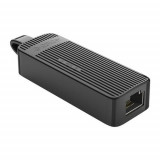 Adaptor Orico UTK-U2, USB - Ethernet, 100Mbit (Negru)