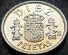 Moneda 10 PESETAS - SPANIA, anul 1983 * cod 4624 B, Europa