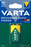 Acumulator 9V NiMH 200mAh Power Accu 1 buc/blister 56722 Varta