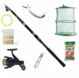 Kit pescuit sportiv cu lanseta windblade 2,1m, mulineta dpr200