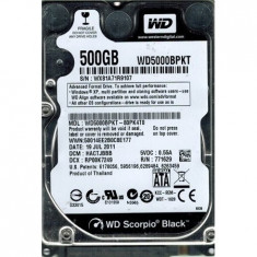 Hard Disk Laptop 500GB WESTERN DIGITAL WD5000BPKT SATA-II 7200RPM 16MB foto