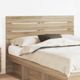 vidaXL Tăblie cap cu headboard Stejar Sonoma 160 cm Lemn compozit 888183