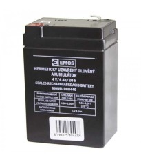 Acumulator plumb acid 4V 4Ah 70x47x101mm Emos foto