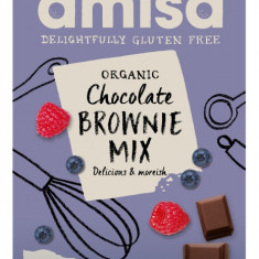 Mix Prajitura Brownie Fara Gluten Bio Amisa 400gr