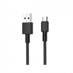HOCO X29 Carbon cablu de date USB la Micro-USB-Lungime 1 Metru-Culoare Negru