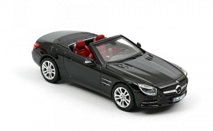 Macheta auto Mercedes-Benz SL 350 2012 negru, 1:43 Norev