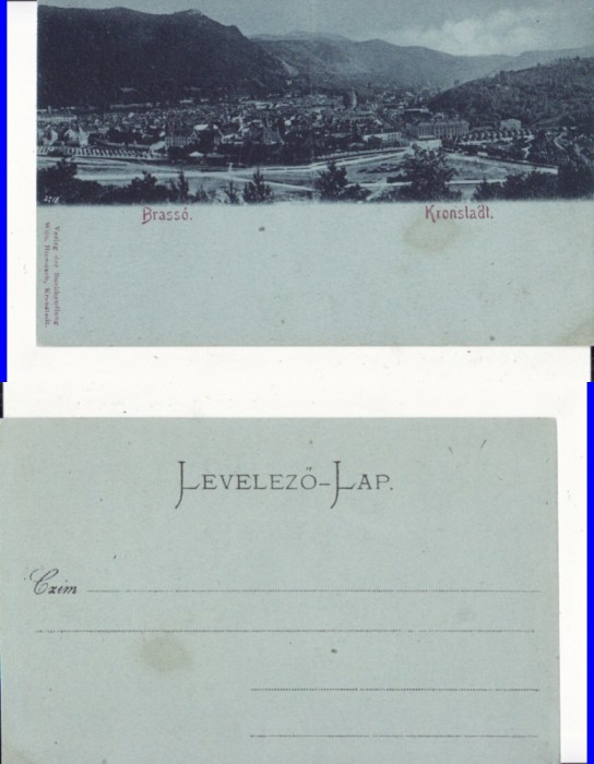 Brasov, Kronstadt - clasica, rara