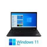 Laptop Lenovo T590, Quad Core i5-8265U, 16GB DDR4, 15.6 inci Full HD, Win 11 Pro