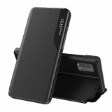 Husa Xiaomi Redmi 9T Eco Leather View flip tip carte, negru