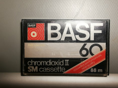 caseta audio BASF ChromDioxid II SM 60 - made in RFG/Vintage/stare: Perfecta foto