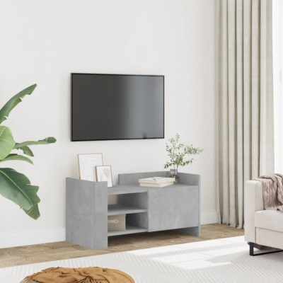 vidaXL Comodă TV, gri beton, 80x35x40 cm, lemn prelucrat 848370 foto