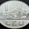 Moneda 1 LEU - RS ROMANIA, anul 1966 * cod 4729 = A.UNC - luciu batere