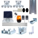 Complete automation kit for self-supporting gates PNI AP800D motor, wheels, photocells, remote control, lamp, 6 meters of rack, 3x2 m rail for a usefu