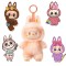 Jucarie de plus Labubu The Monsters &ndash; include un plus surpriza si 4 stickere Labubu waterproof pentru telefon, LA2