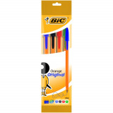 Bic Pix Orange Fine Asortate Set 4 Bucati 36000853