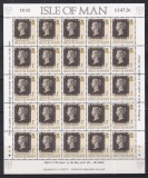 Isle of Man 1990 - A 150-a aniversare a publicării primului timbru, MC, MNH, Nestampilat