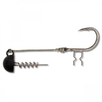 Rig Somn Black Cat 6/0 50gr Shad Claw Rig foto