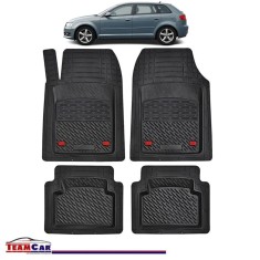 Covorase Auto TeamCar&reg; Tip Tavita Compatibile Audi A3 8P Hatchback 5 uși (2003&ndash;2013)