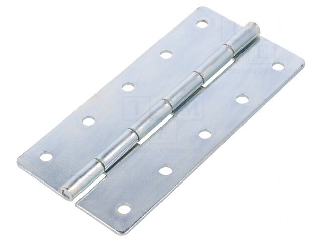 Balama oțel zincat 70mm x 145mm 10 orificii