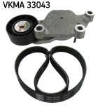 SKF VKMA 33043 Set curea transmisie cu caneluri