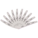 Cumpara ieftin Set 10 Pile Unghii Semiluna granulatia 120/180 - SensoPRO Milano