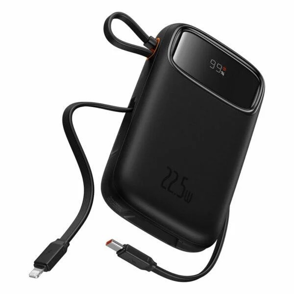 Baterie externa Baseus Qpow2, 10000mAh, 22.5W, 1 x USB; 1