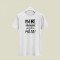 Tricou alb personalizat cu text &amp;#8222;Bere fara alcool&amp;#8221;