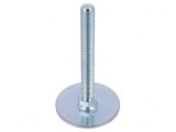 Picioruș Reglabil Oțel 60mm M12 100mm