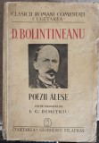 POEZII ALESE. EDITIE INGRIJITA DE I.G. DIMITRIU-DIMITRIE BOLINTINEANU