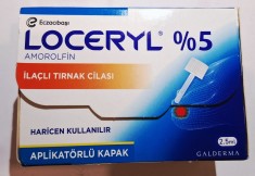 LOCERYL Galderma, lac unghii antifungic/antimicotic, Tratament Onicomicoza 5%
