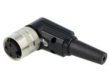 Mufă Mamă M16 Lipire pe Cablu 3 PIN 5A 250V IP40, Lumberg