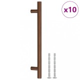 Manere de dulap, 10 buc., bronz, 160 mm, otel inoxidabil