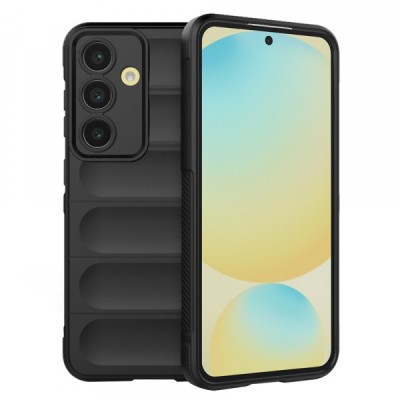 Husa pentru Samsung Galaxy S24 FE S721, Techsuit, Magic Shield, Neagra foto