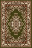 Cumpara ieftin Covor Model Lotos 1524-310, Marime 80 x 150 cm, Verde, Inaltime Fir 8 mm, Antialergic, Polipropilena, Living, Dormitor, Sufragerie, Birou