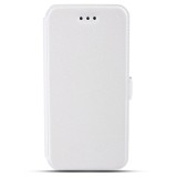 Husa Pentru SAMSUNG Galaxy J1 (2015) - Leather Pocket TSS, Alb