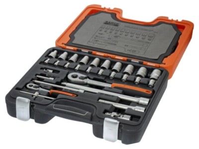 Set chei de fixare BAHCO 41 bucăți 1/2, 1/4 foto