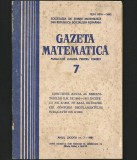 Cumpara ieftin GAZETA MATEMATICĂ - REVISTA - ANUL LXXXVI, NR. 7 - IULIE, 1981